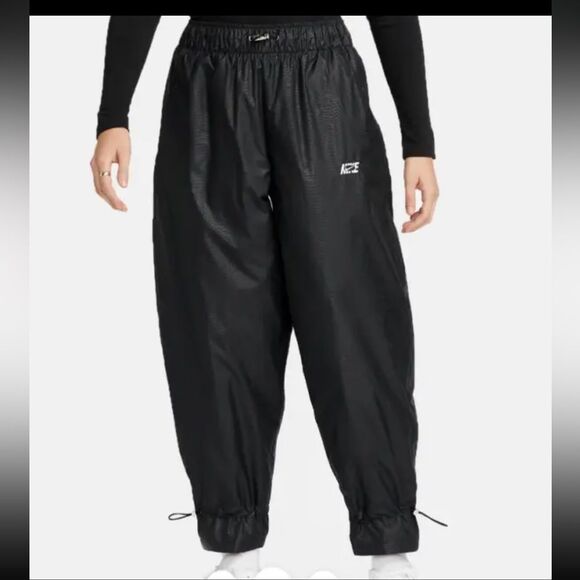 Nike Women Black Icon Clash Loose Fit Water Repellent Jogger Pants XXL - Picture 1 of 14
